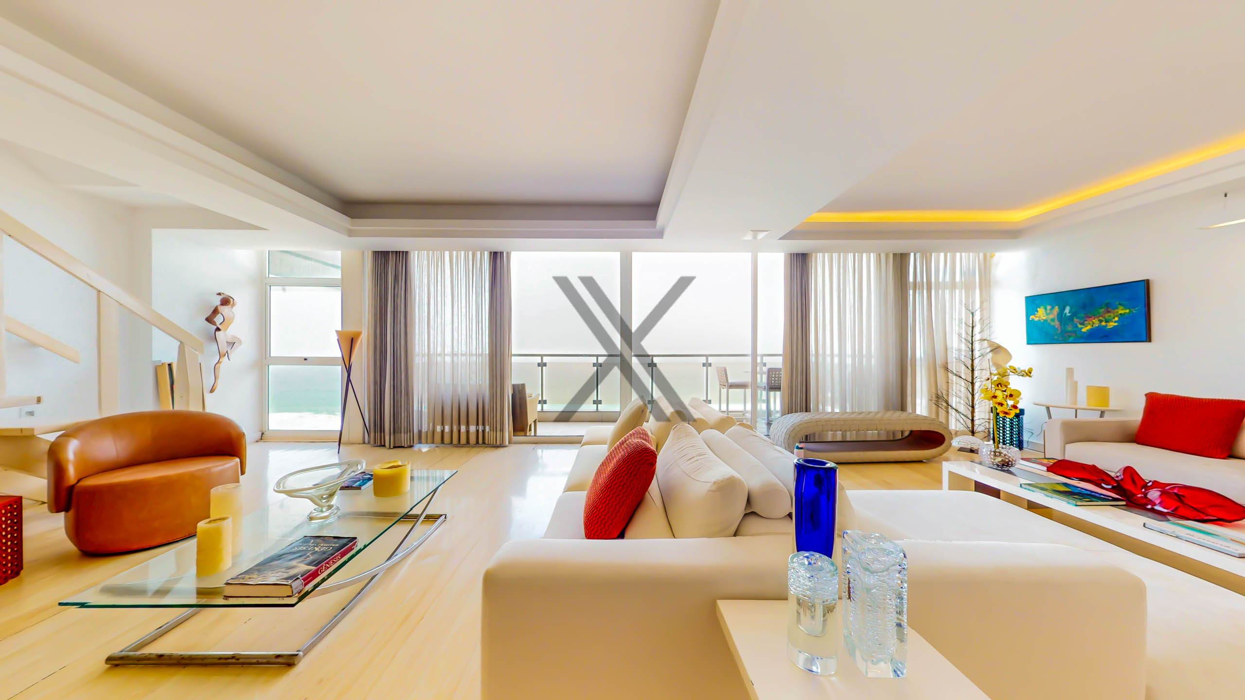 Cobertura Duplex Vista Mar no Leblon